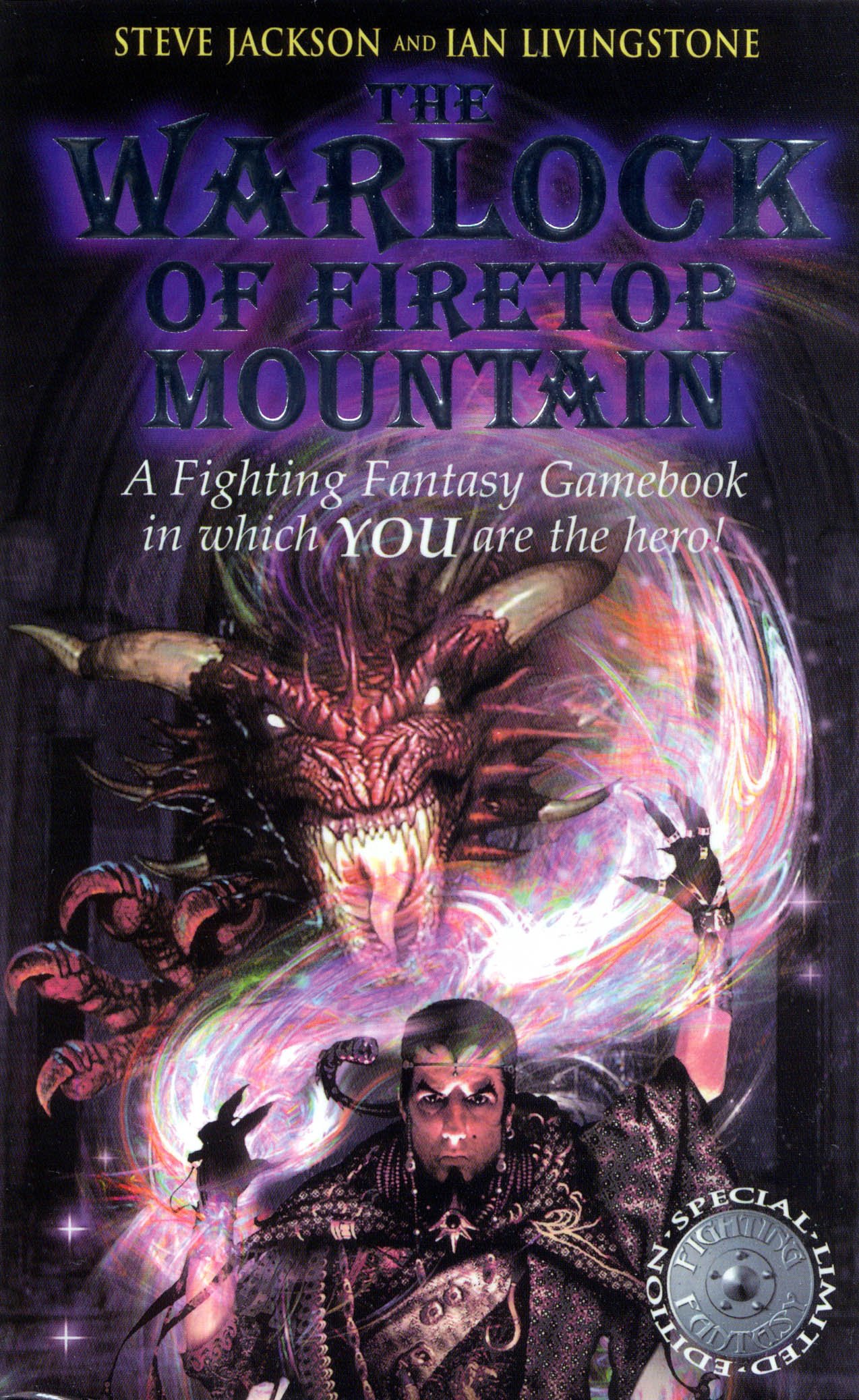 The Warlock Of Firetop Mountain Jackson Steve Livingstone Ian 9781840463873 Amazon Com Books