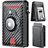 furid Apple Airtag Wallet Men: Smart Wallet with Airtag Holder - Air Tag Wallet for Men Slim Minimalist