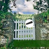 BEHAHAI Fence Panel Wedges 10P Black Plastic Levelling Noise Stoppers view 4