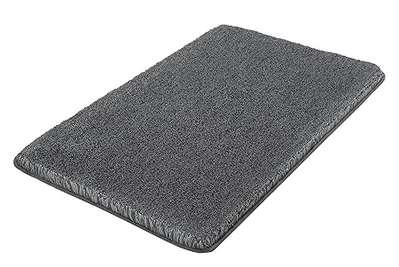 Kleine Wolke 5405901453 Badteppich Relax 85 x 150 cm anthrazit