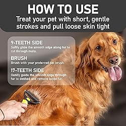 Maxpower Planet Pet Grooming Brush - Double Sided