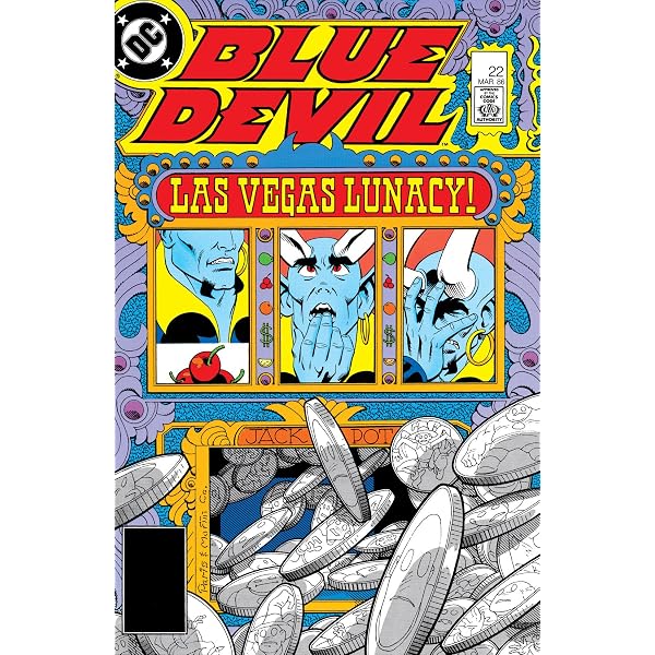 Amazon.com: Blue Devil (1984-1986) #23 eBook : Mishkin, Dan, Cohn