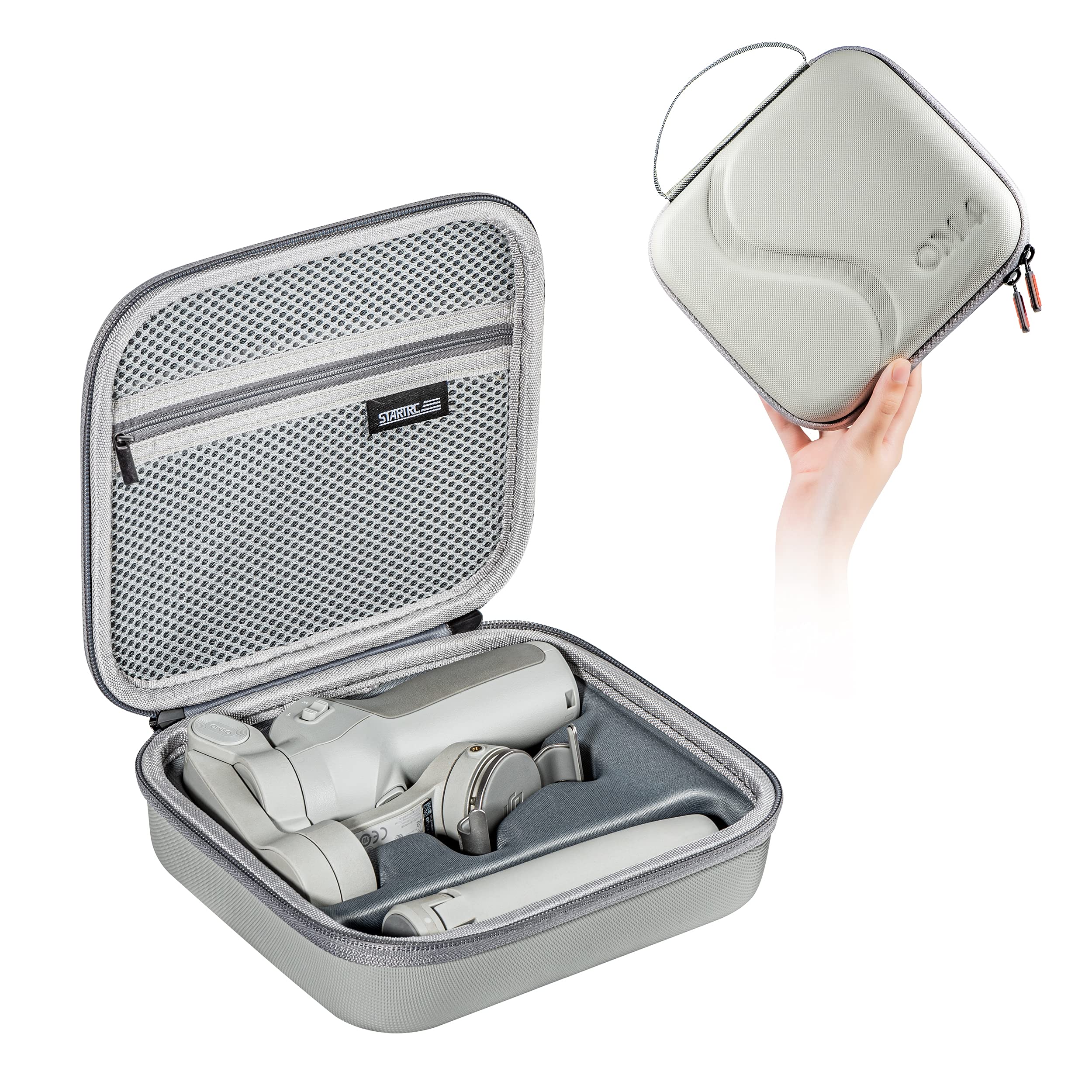 STARTRC OSMO Mobile 4 Case,Waterproof Portable Storge Bag Travel Case for DJI OM 4 / OSMO Mobile 3 Gimbal Stabilizer