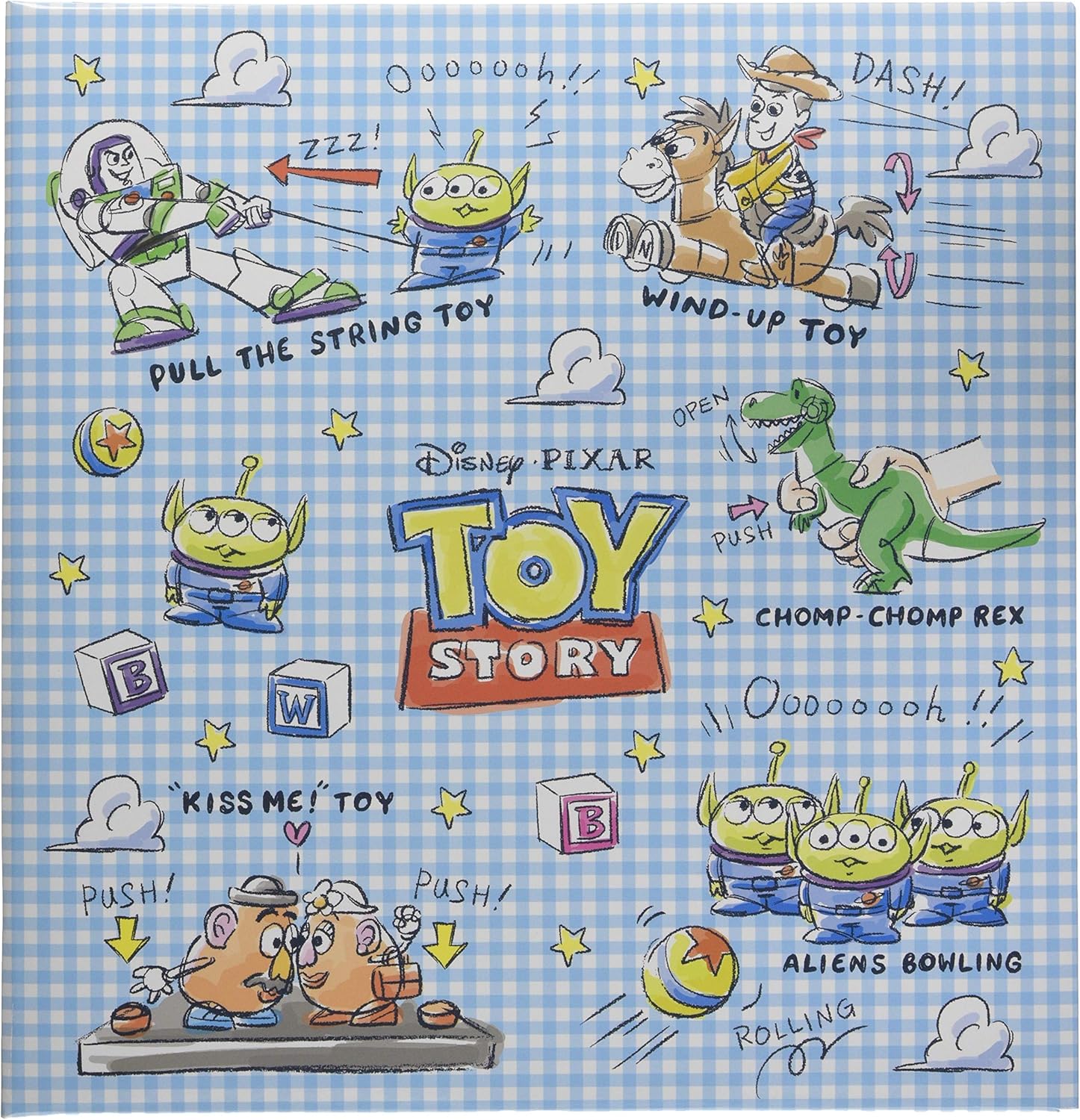 Amazon ナカバヤシ ディズニーキャラクター Lサイズ フヤスアルバム ビス式 白台紙10枚 A Lf 1002 トイ ストーリー 文房具 オフィス用品 文房具 オフィス用品