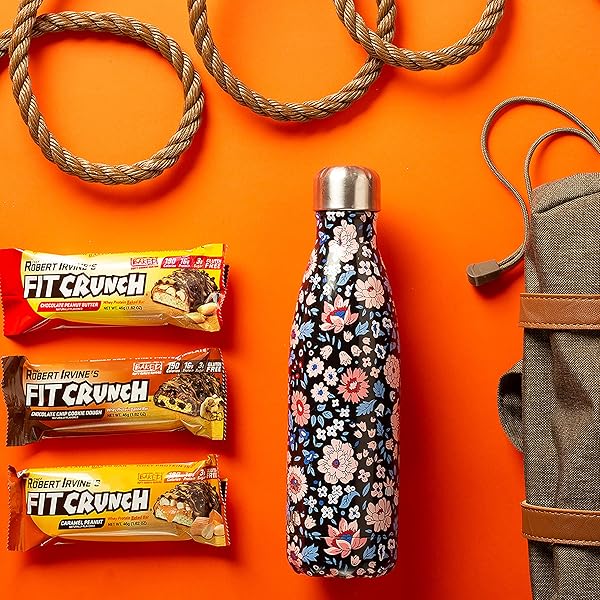 FITCRUNCH SNACK SIZE PROTEIN BARS, DESIGNED BY ROBERT IRVINE, 6-LAYER BAKED BAR, 3G OF SUGAR, GLUTEN FREE & SOFT CAKE CORE (18 BARS, CHOCOLATE PEANUT BUTTER)