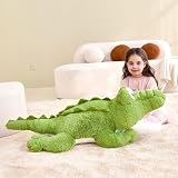 IKASA Giant Crocodile Plush 78cm Soft Toy Large Alligator Fluffy Gift view 6