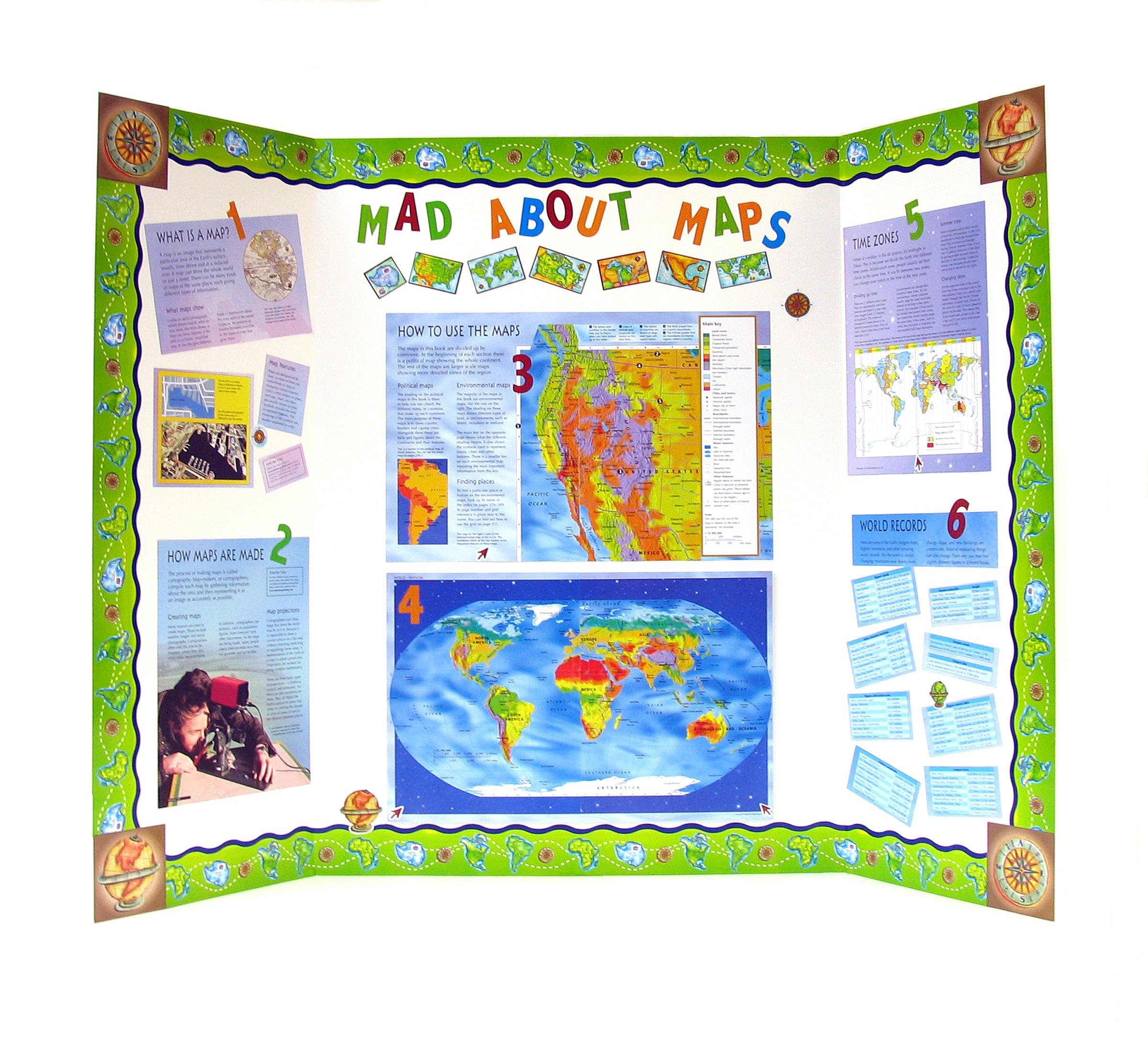 Elmer's TriFold Premium Foam Display Board, White, 36x48 Inch (Pack Of