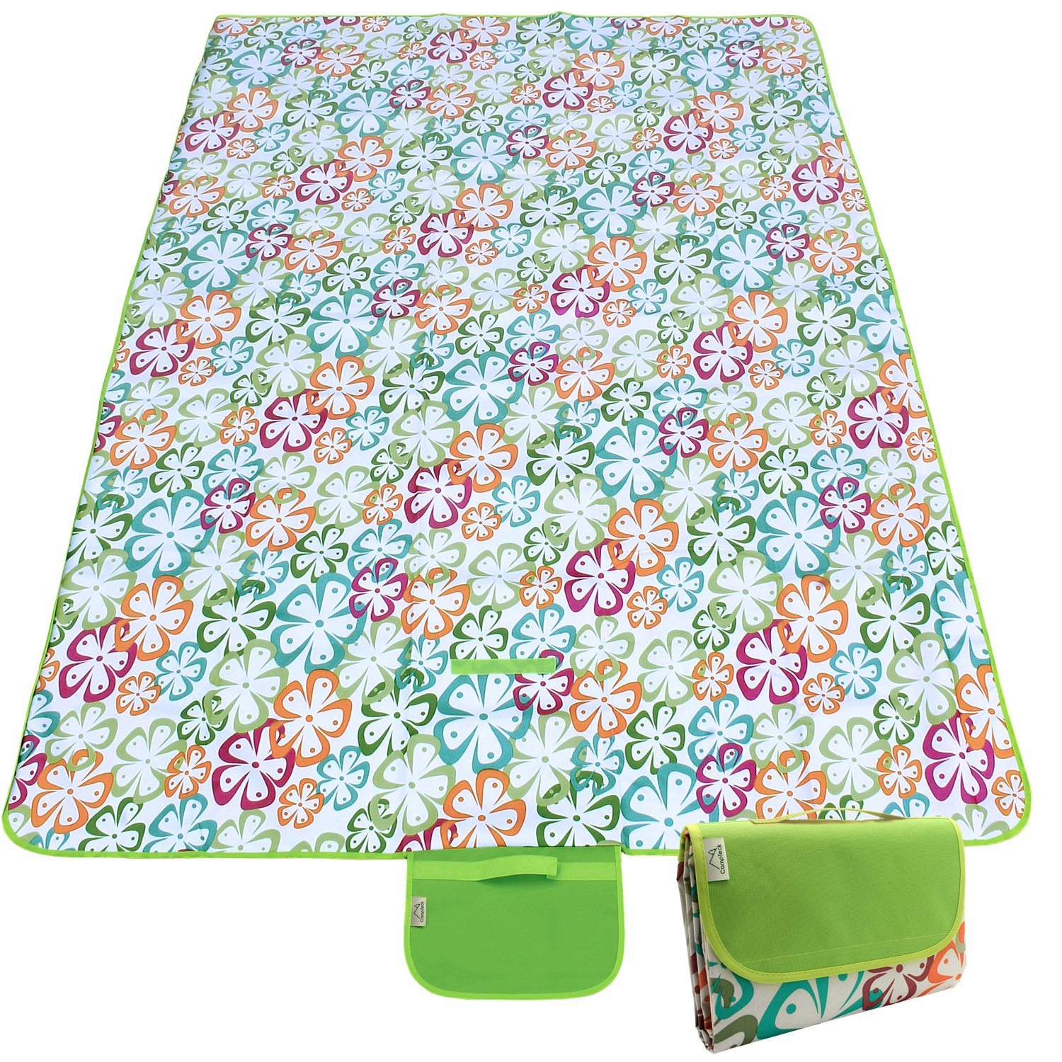 CampTeck Extra Large (200 x 145cm) Folding Picnic Blanket