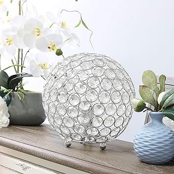 chrome ball table lamp