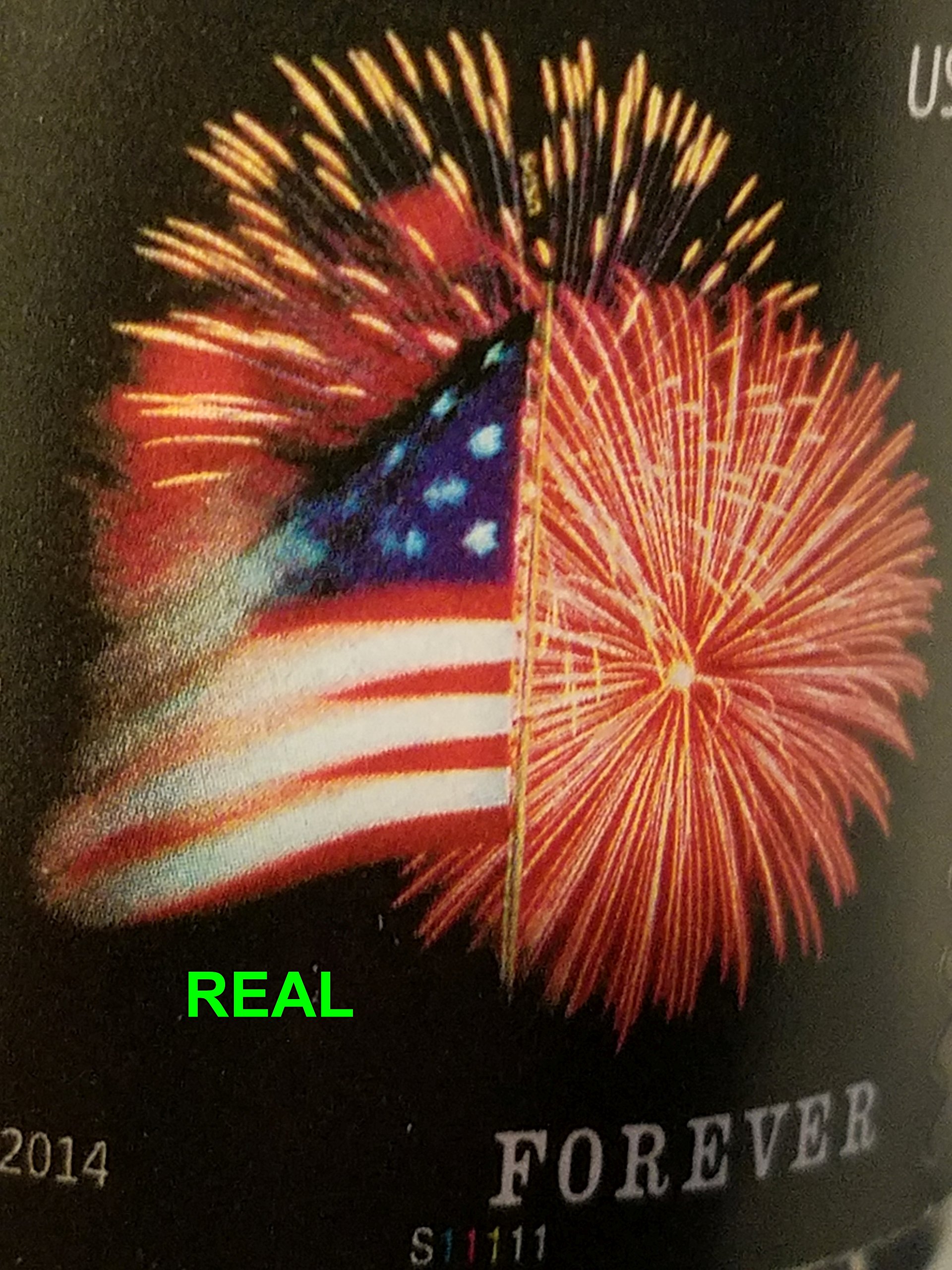 USPS Forever Stamps, StarSpangled Banner, Roll of 100 (Fireworks