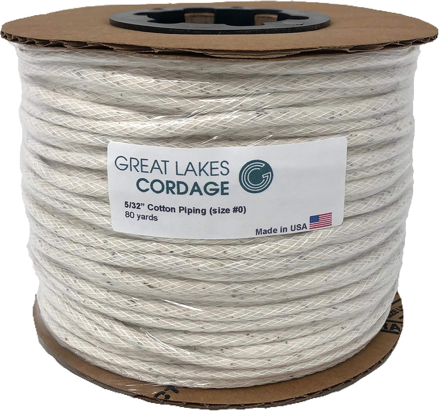 Cotton Piping Cord 0 [5/32"] (80 Yards) Arts, Crafts & Sewing