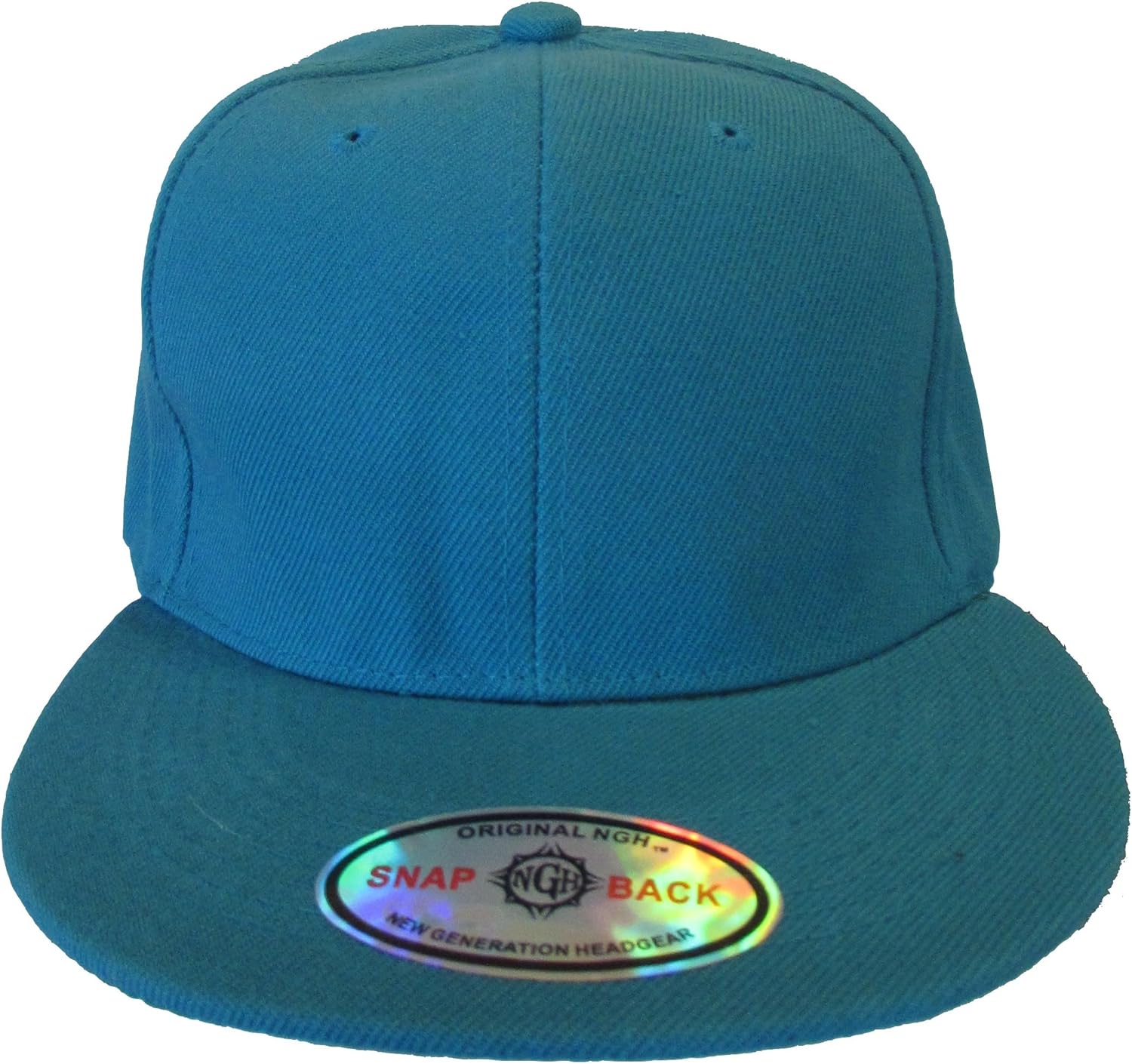 New Premium Plain Snapback Baseball Caps Solid Turquise Blue at Amazon