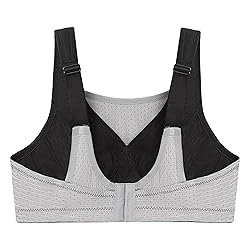 Full Figure Plus Size Custom Control Sports Bra
