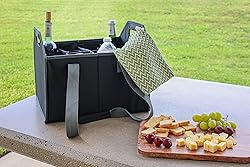 TheBarsentials 12 Bottle Wine Carrier Collapsible