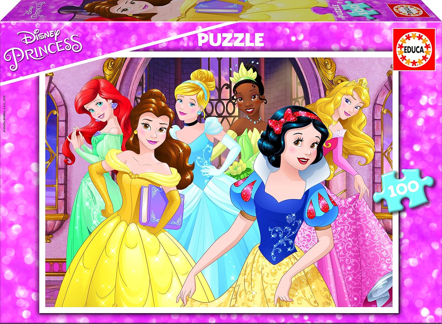 Princesas Disney Puzzle de piezas Educa Borrás