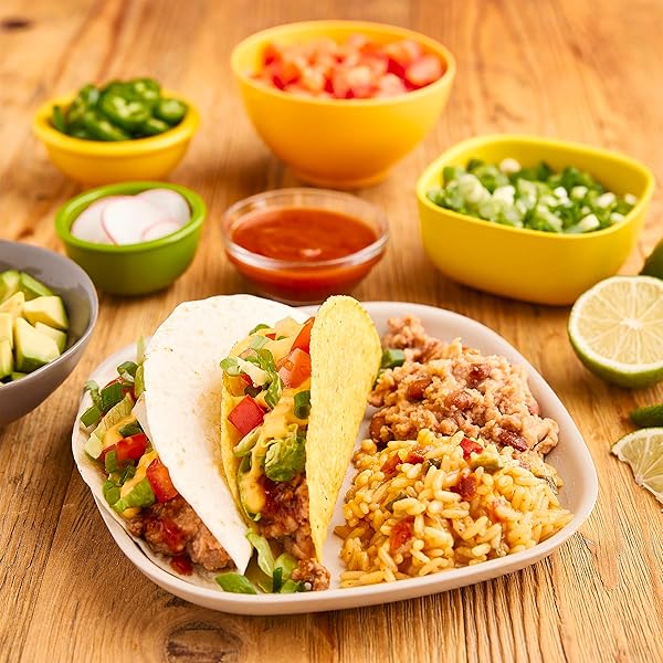 OLD EL PASO HARD AND SOFT TACO DINNER KIT, MEAL PREP, 12 CT, 11.4 OZ