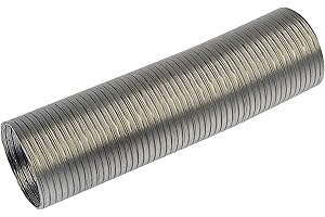 Dorman 96024 Carburetor Pre-Heater Hose - 2 In. X 18 In. - Aluminum Compatible with Select Models