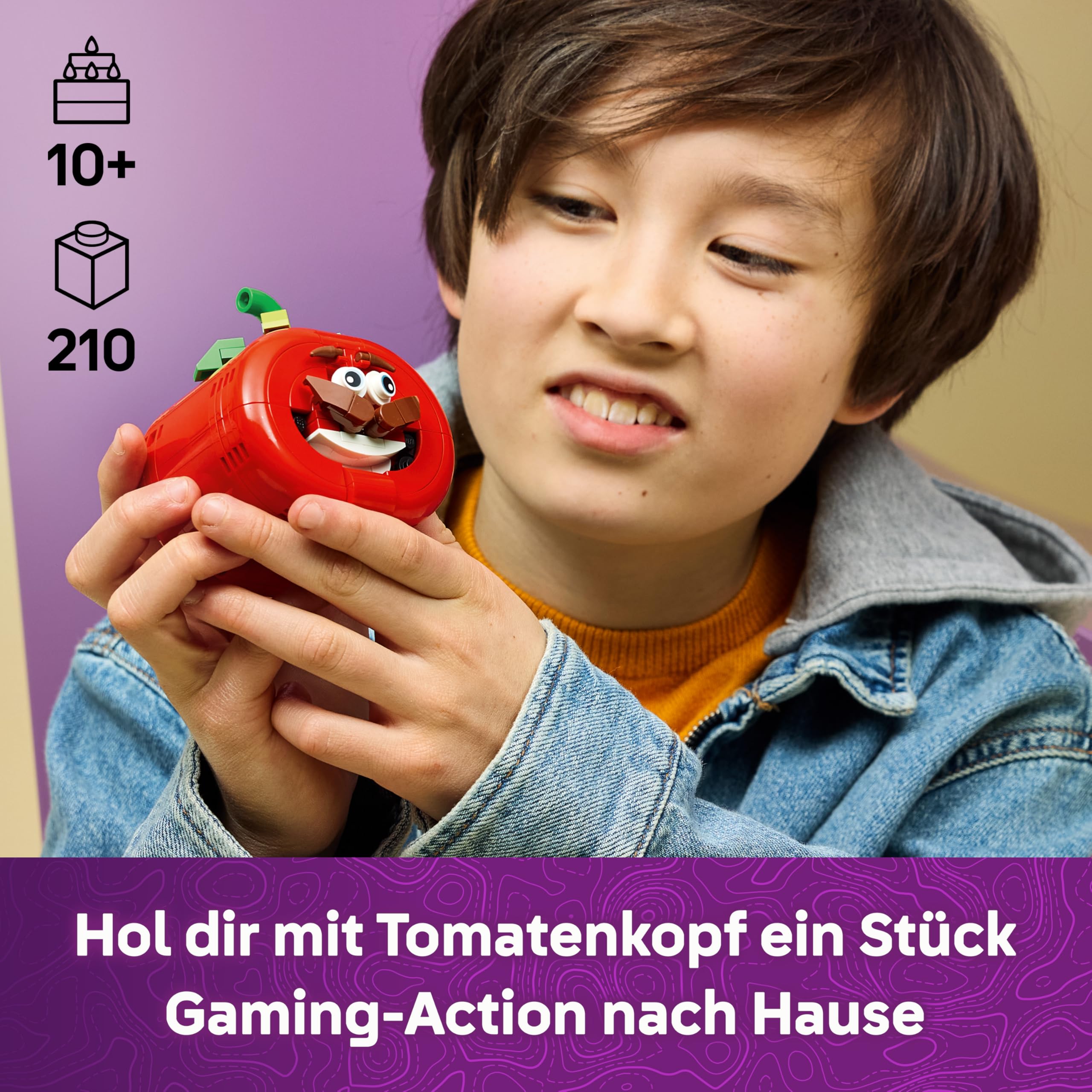 LEGO Fortnite Tomatenkopf - Interaktive Figur mit Restaurant Innenraum - Zimmer- oder Schreibtischdeko für Kinder - Gaming Geschenk für Jungen, Mädchen und Fans ab 10 Jahren - 77079 2