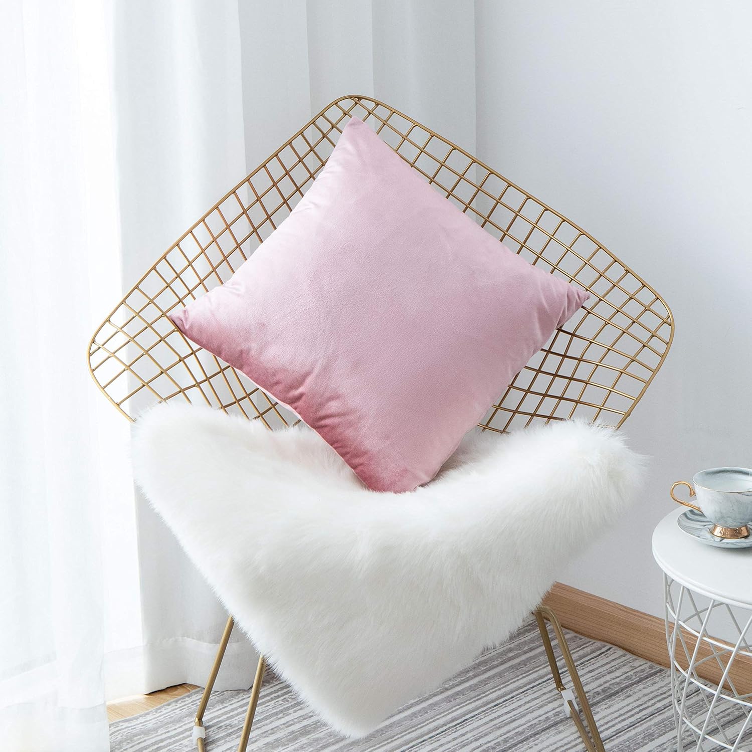 Best Crushed Velvet Accent Chair