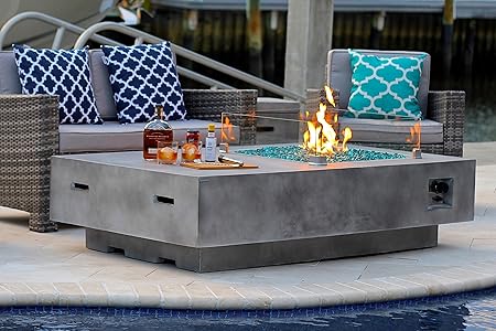 Amazon Com Akoya Outdoor Essentials 65 Rectangular Modern