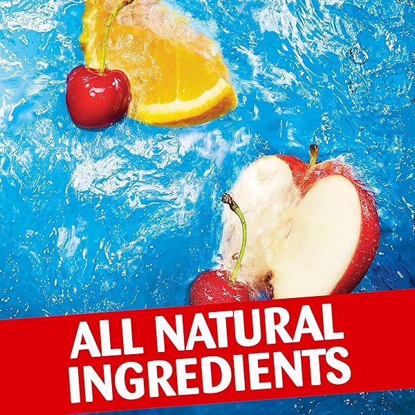 CAPRI SUN ROARIN’ WATERS FRUIT PUNCH FLAVORED WITH OTHER NATURAL FLAVOR WATER BEVERAGE, 10 CT BOX, 6 FL OZ DRINK POUCHES