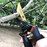 Gonicc 8 Inch Professional Secateurs Premium Titanium Bypass Pruners GPPS-1003 view 7