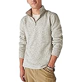 Lucky Brand mens Lucky Brand Men's Los Feliz Half Zip Mockneck