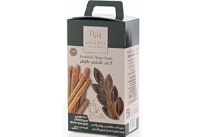 Amalina Gourmet Fresh Mediterranean Breadsticks with Za'atar-Thyme (Ka'ak) 100% Natural No Additives 454g/1lb
