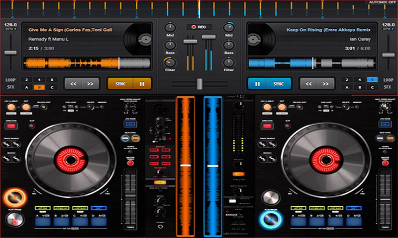Virtual DJ Mixer