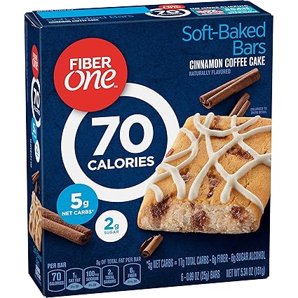 Amazon Com Fiber One Brownies 70 Calories 5 Net Carbs Snacks