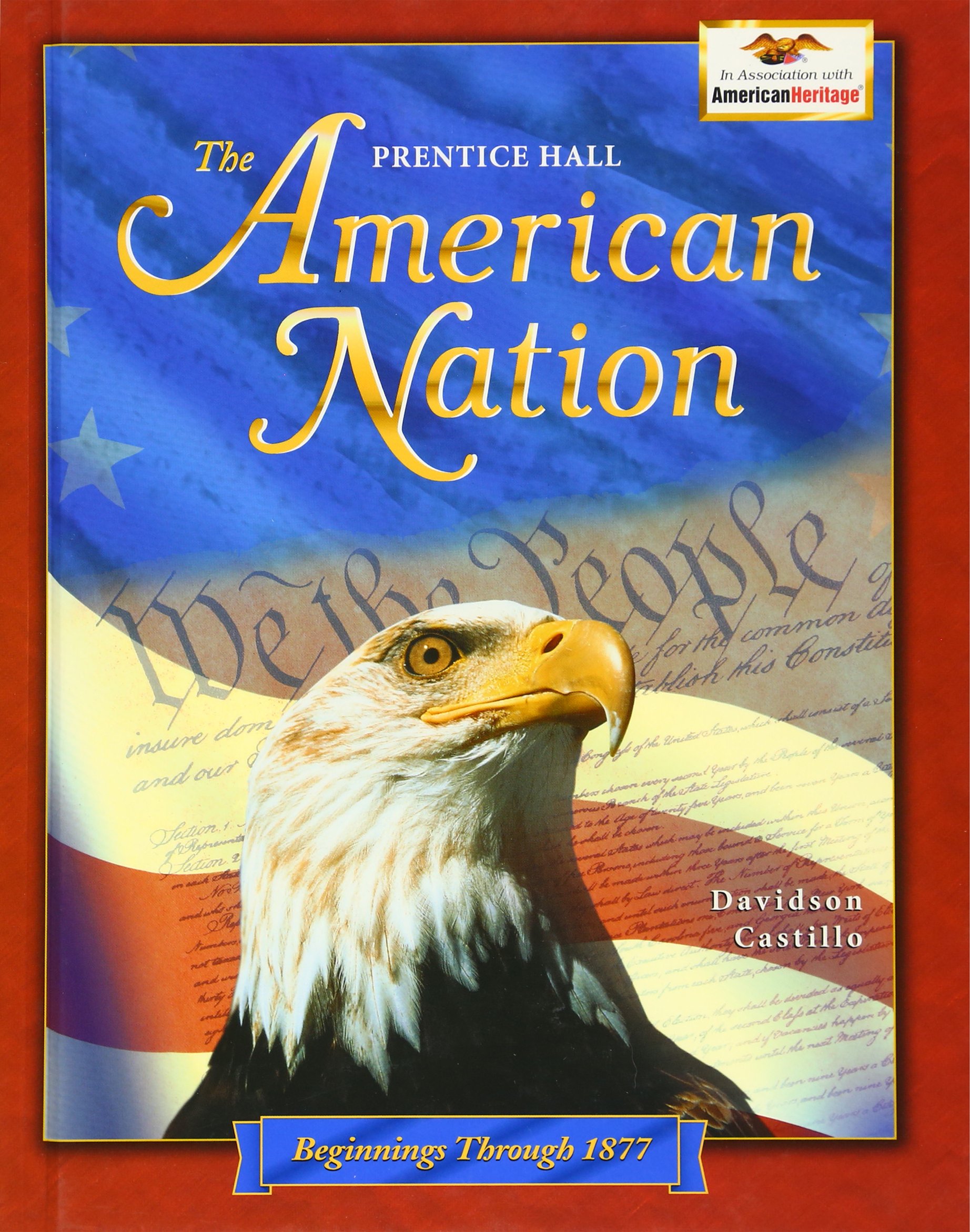 Amazon Com The American Nation Beginnings Through 1877 9780130536372 James West Davidson Pedro Castillo Books