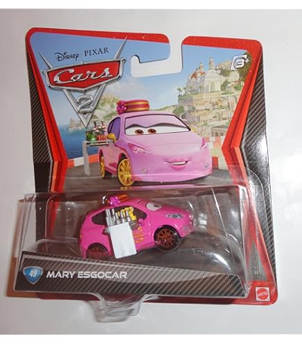 レア！Cars 2 Celine Dephare CHASE版 REVIEW #08 ​​- MATTEL DISNEY PIXAR CARS | CELINE DEPHARE (CHASE
