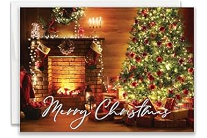 JBH Creations Cozy Cabin Christmas Card - Pack of 24