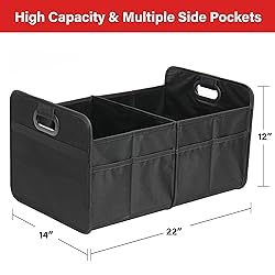 Simple Deluxe 2 Compartments Trunk Organizer for
