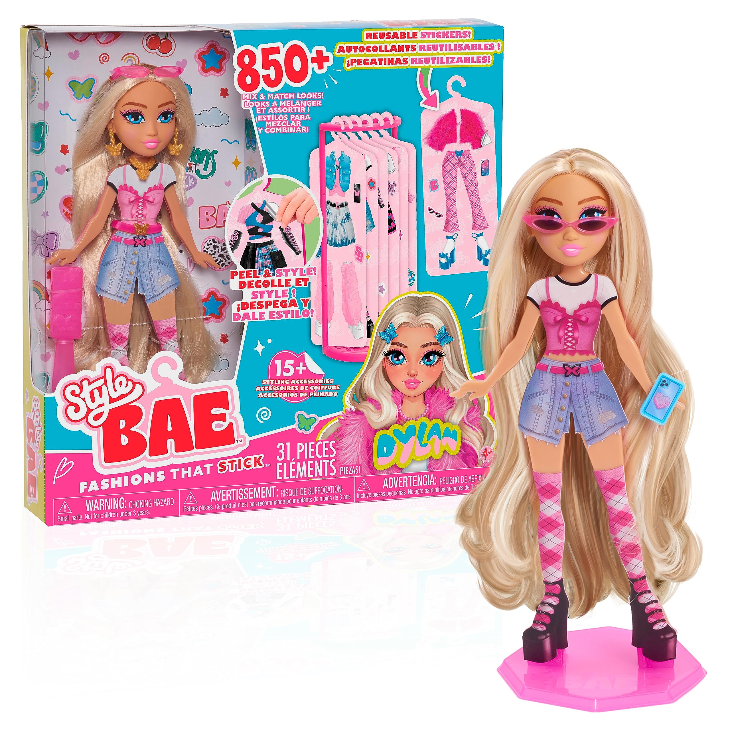 Just Play Style Bae Styling Doll - Dylan