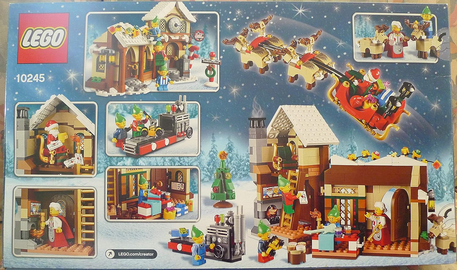 lego 10245 creator santa's workshop