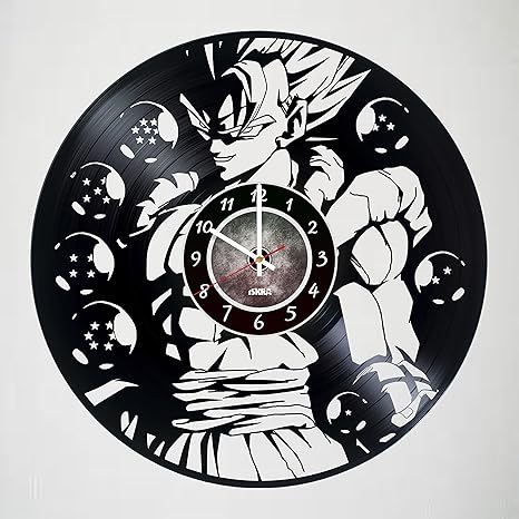 Amazon Com Dragon Ball Vinyl Record Wall Clock Room Wall