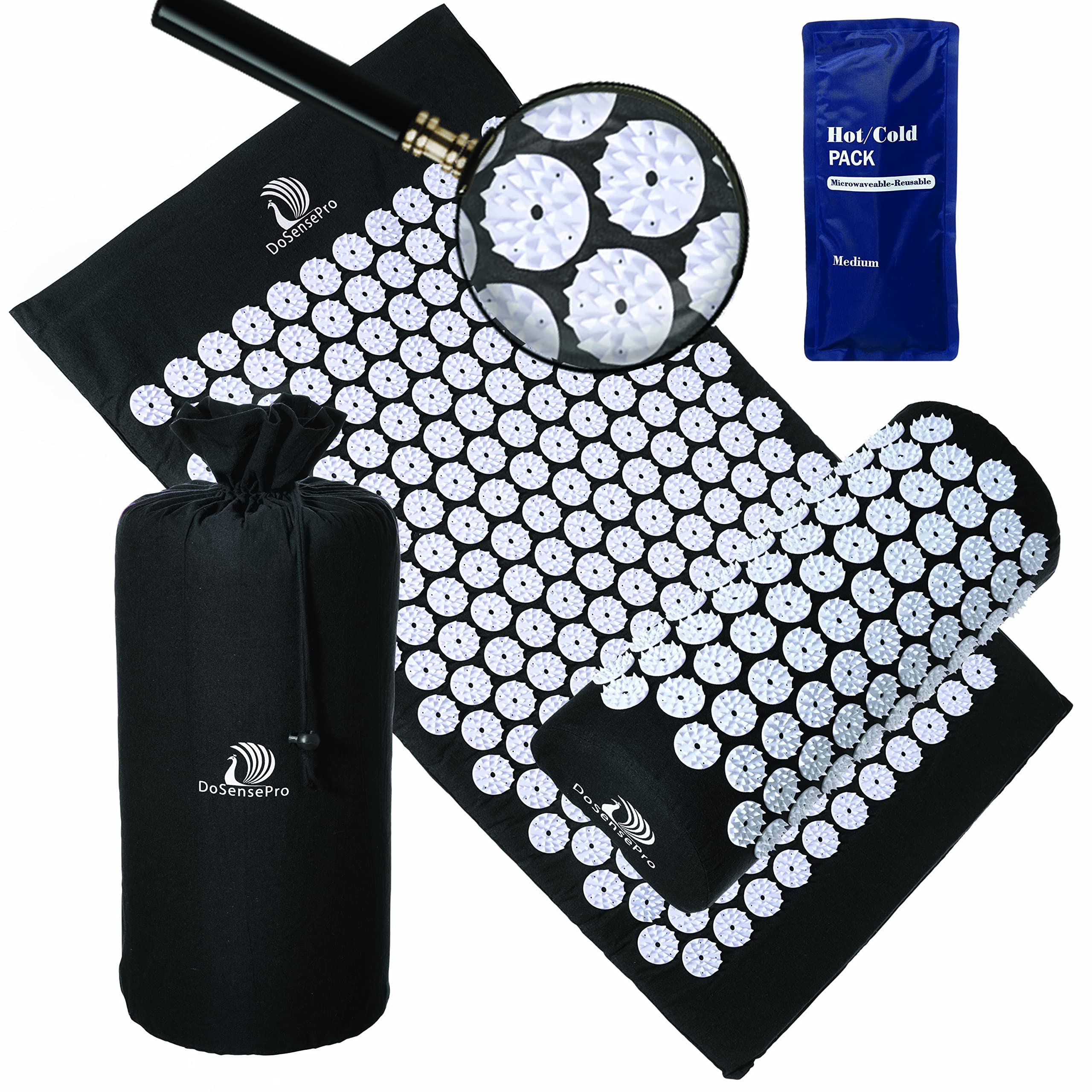 Photo 1 of Acupressure Mat & Pillow Set - Acupressure Therapy for Back and Neck Pain Relief, Sciatica, and Pressure Point Aches Ideal Acupuncture Mat for Sleeping Aid & Recovery