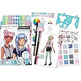 Make It Real - Fashion Design Sketchbook: Pastel Pop. Inspirational Fashion Design Coloring Book for Girls. Includes…