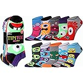 Tipi Toe Women’s 10 Pairs Lightweight Colorful Socks – Fun Low Cut Patterns for All-Day Comfort and Easy Everyday Style