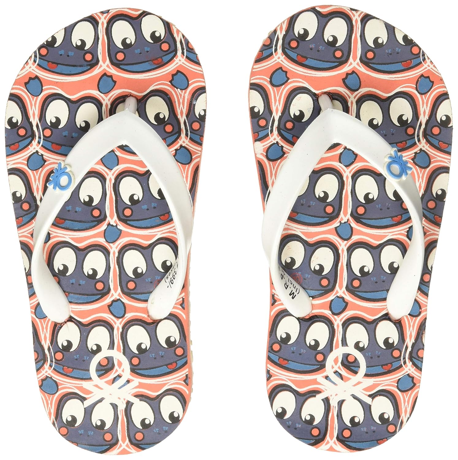 united colors of benetton flip flops