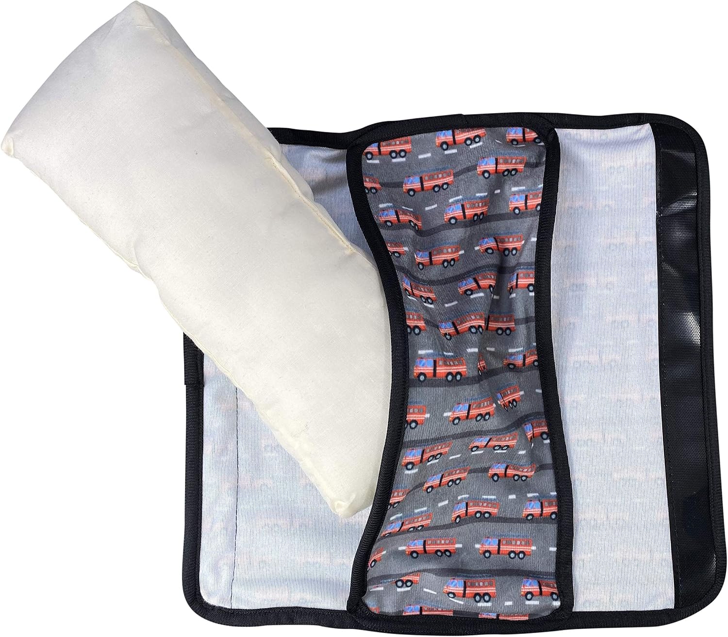 HECKBO cars firefighter car seatbelt pillow for children, machine washable - Image 3