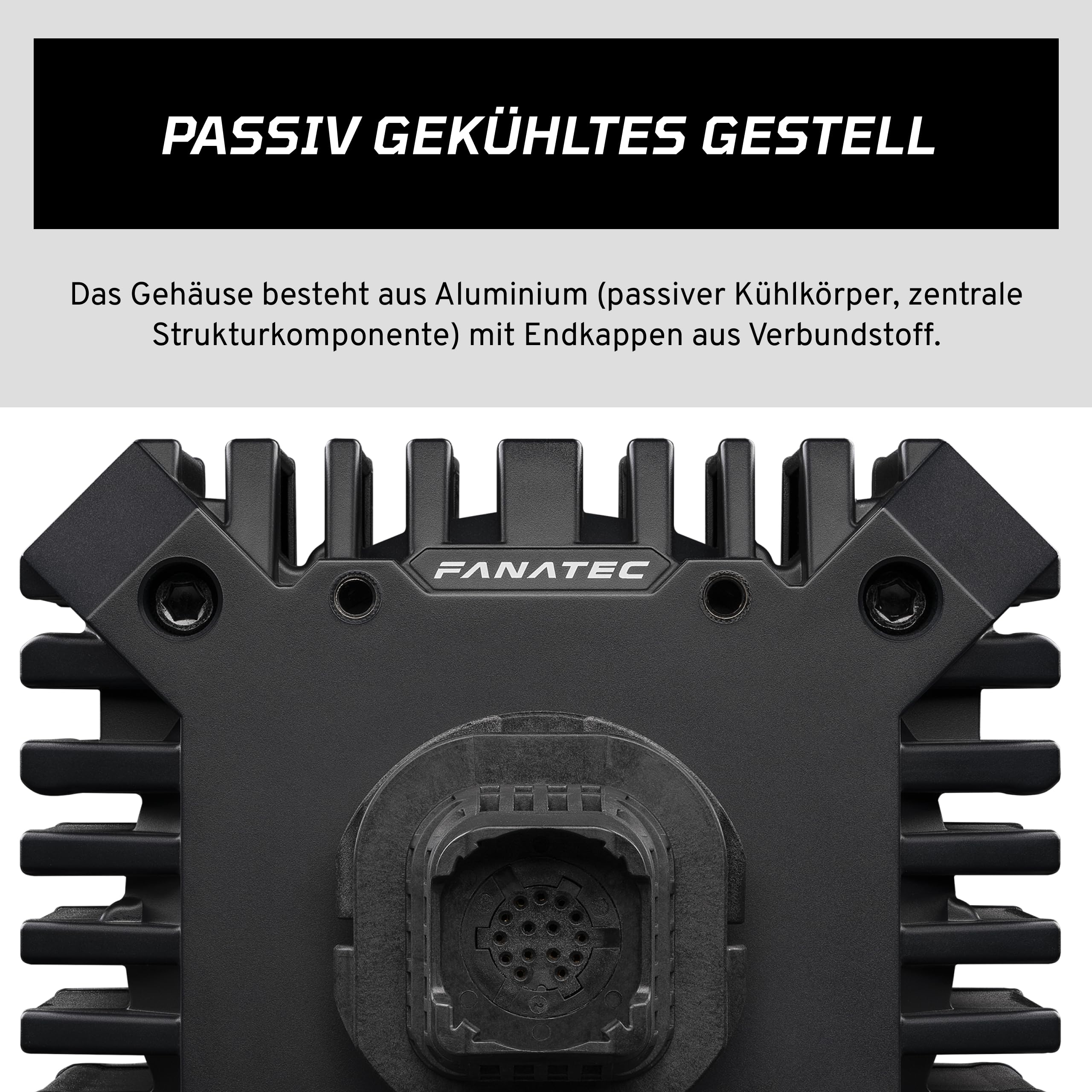 Fanatec Sim Racing CSL DD QR2 Wheel Base – 5 Nm Direct Drive Base, Dynamisches Force Feedback, Motorsport-Schnellverschluss QR2 – PC 5