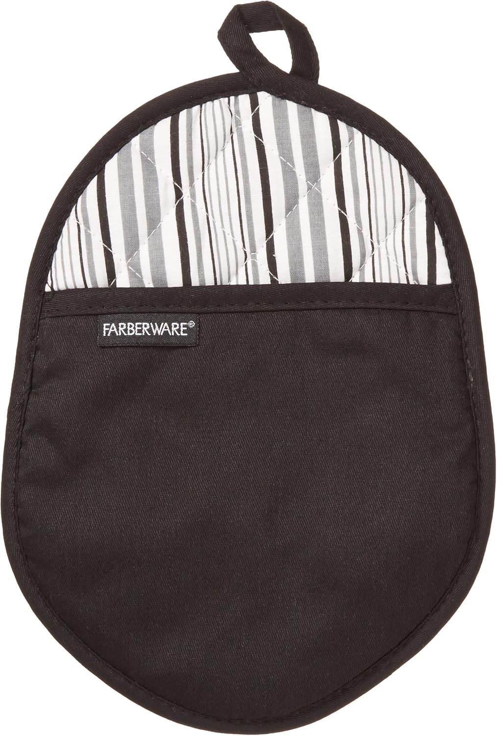 Farberware Kitchen Cooking Oval Pot Holder with Oven Mitt