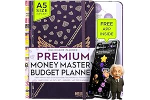 FREEDOM MASTERY Budget Planner and Monthly Bill Organizer - Finance Planner, 12-Month Journey to Financial Freedom | Bill Payment Tracker Monthly Organizer, Money Saving & Expense Tracker | Undated Budgeting Journal