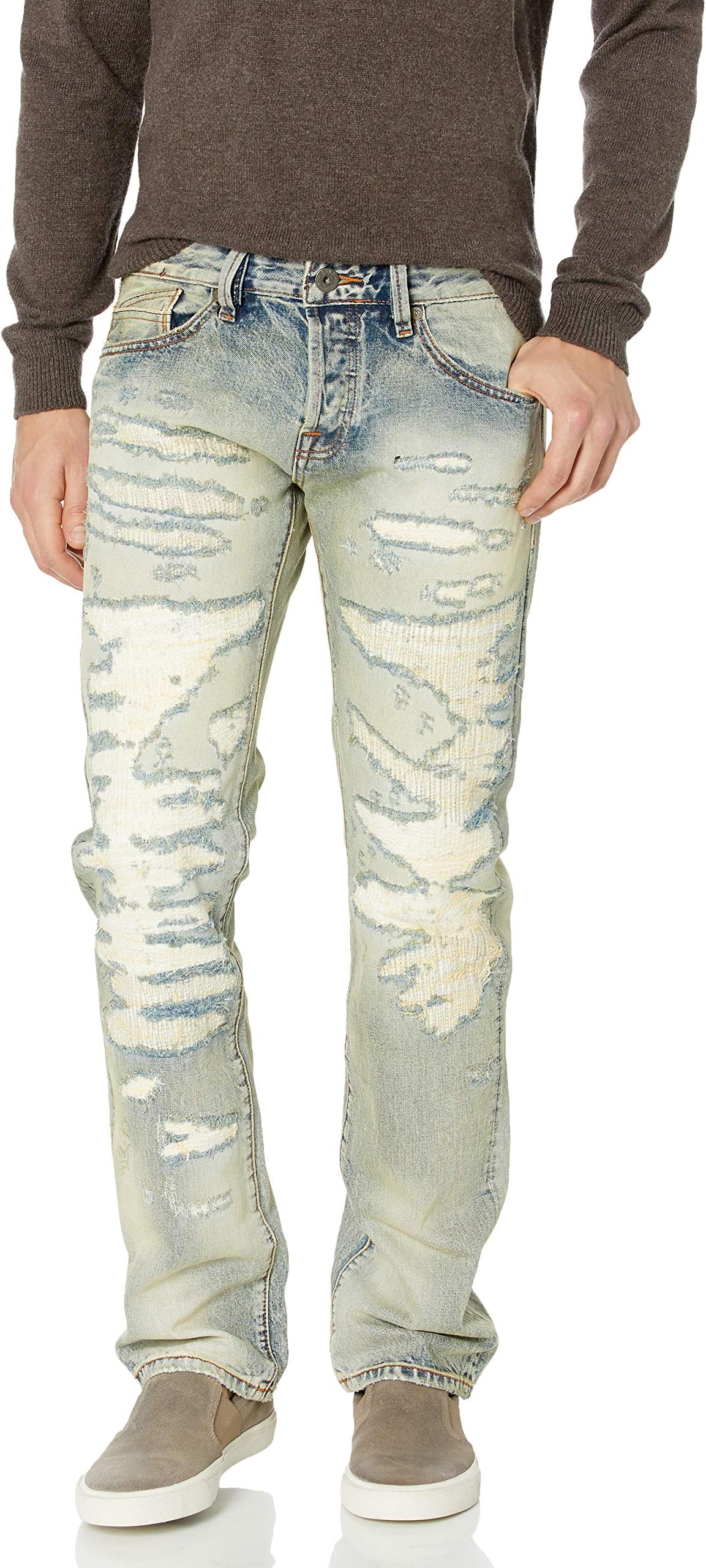 Cult of Individuality Men's Rebel Straight Fit in Seltzer