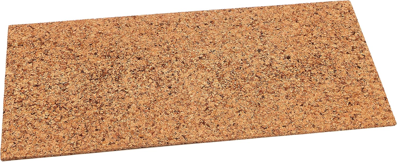 SUNGIFT - Bacheca quadrata in sughero, 30,5 x 30,5 cm - 1/2