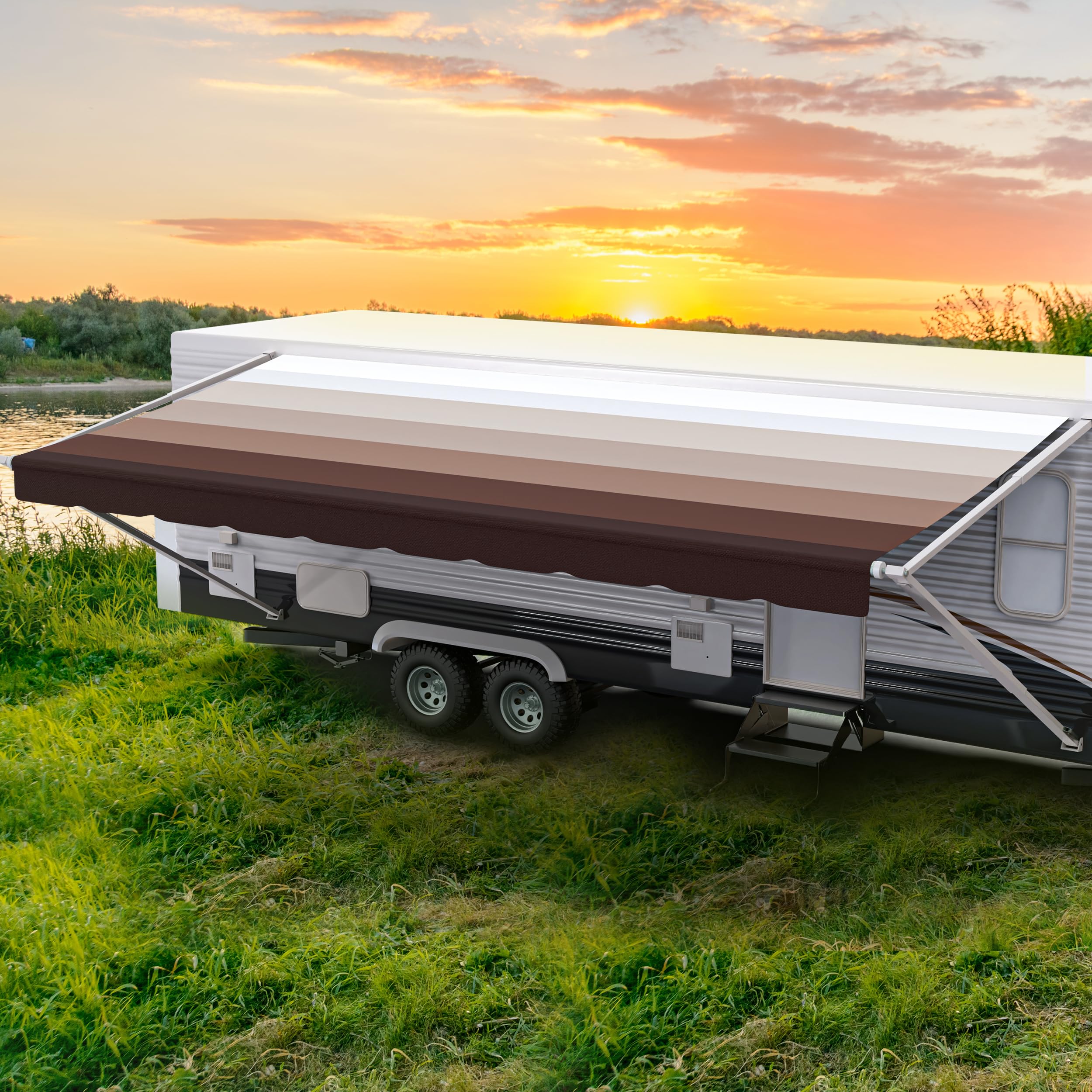 ShadePro - RV Awning Fabric Replacement - Heavy