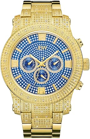 JBW Mens Lynx J6336C Multi Function Diamond Watch