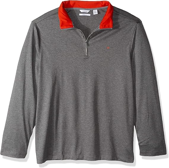 calvin klein classic quarter zip
